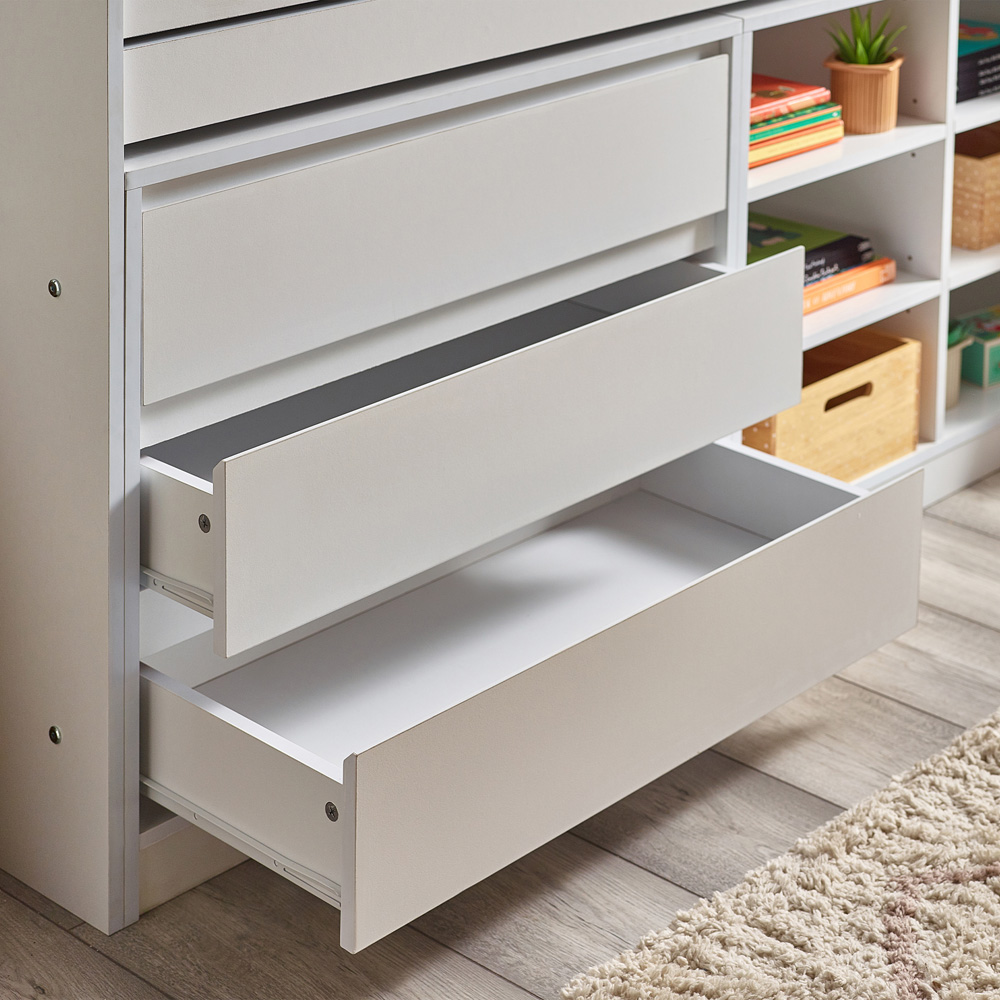 Julian Bowen Vespa Single White Mid Sleeper Image 3