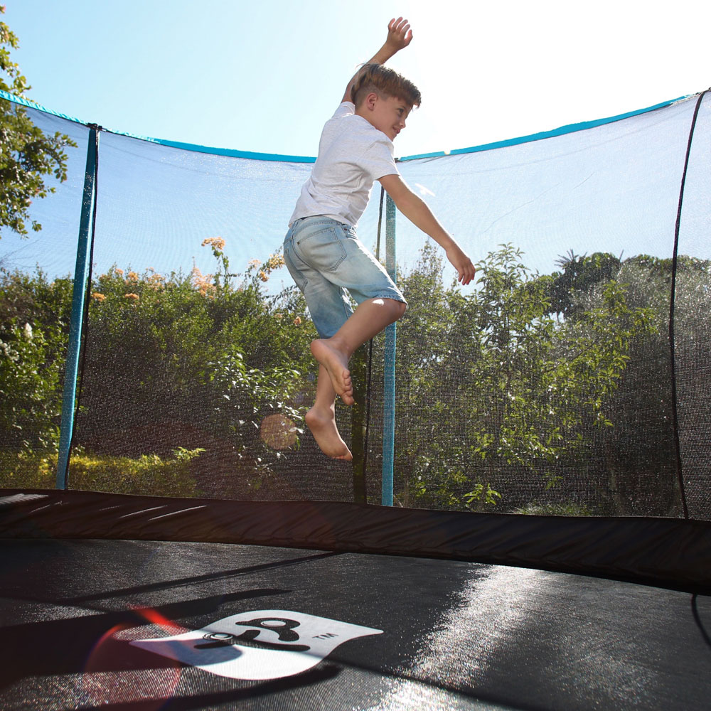 TP 12ft Genius Round Trampoline in Blue Image 7