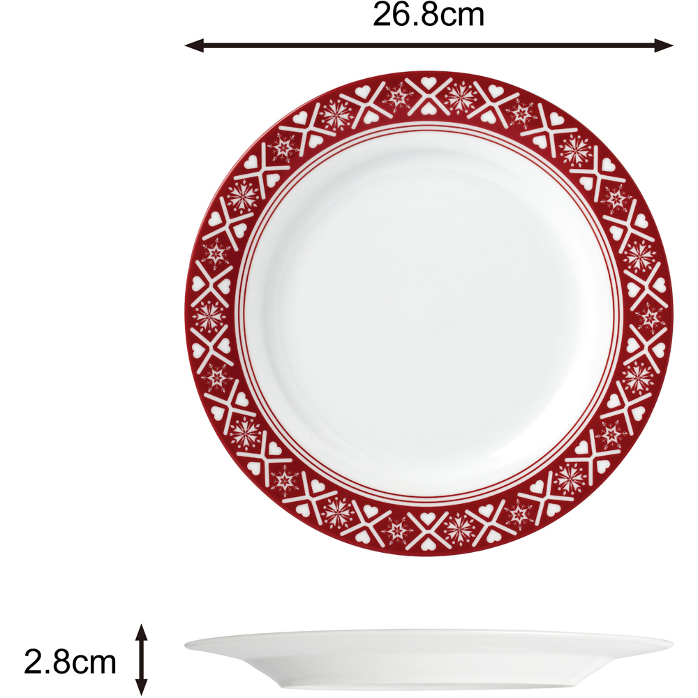 Waterside Nordic Reindeer 12 Piece Dinner Set Image 8
