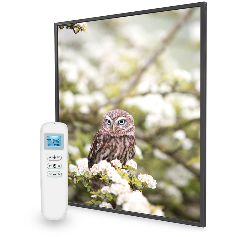 Mirrorstone Nexus Owl In The Spring Picture Wi-Fi Infrared Heating Panel 1200W 995 x 1195mm Image 3