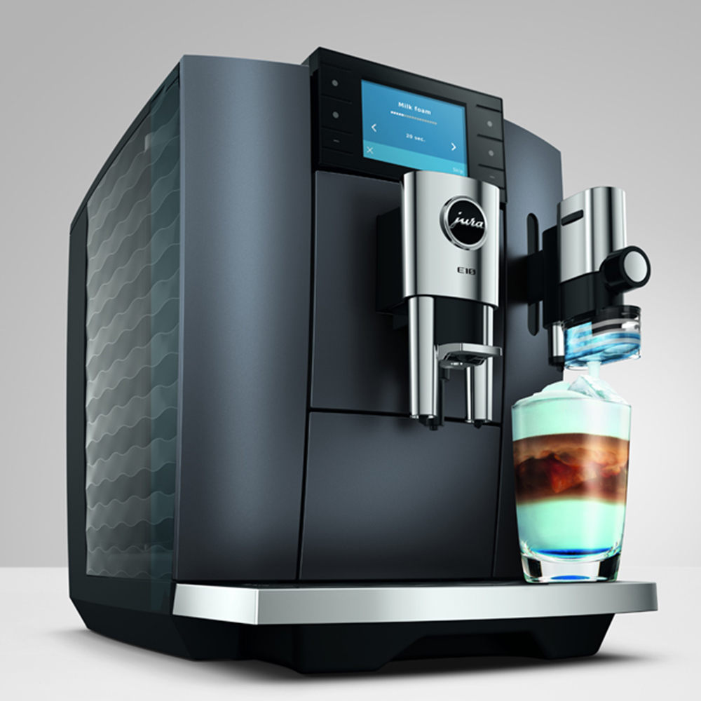 Jura E10 15718 Onyx Grey Smart Bean-to-Cup Coffee Machine Image 4