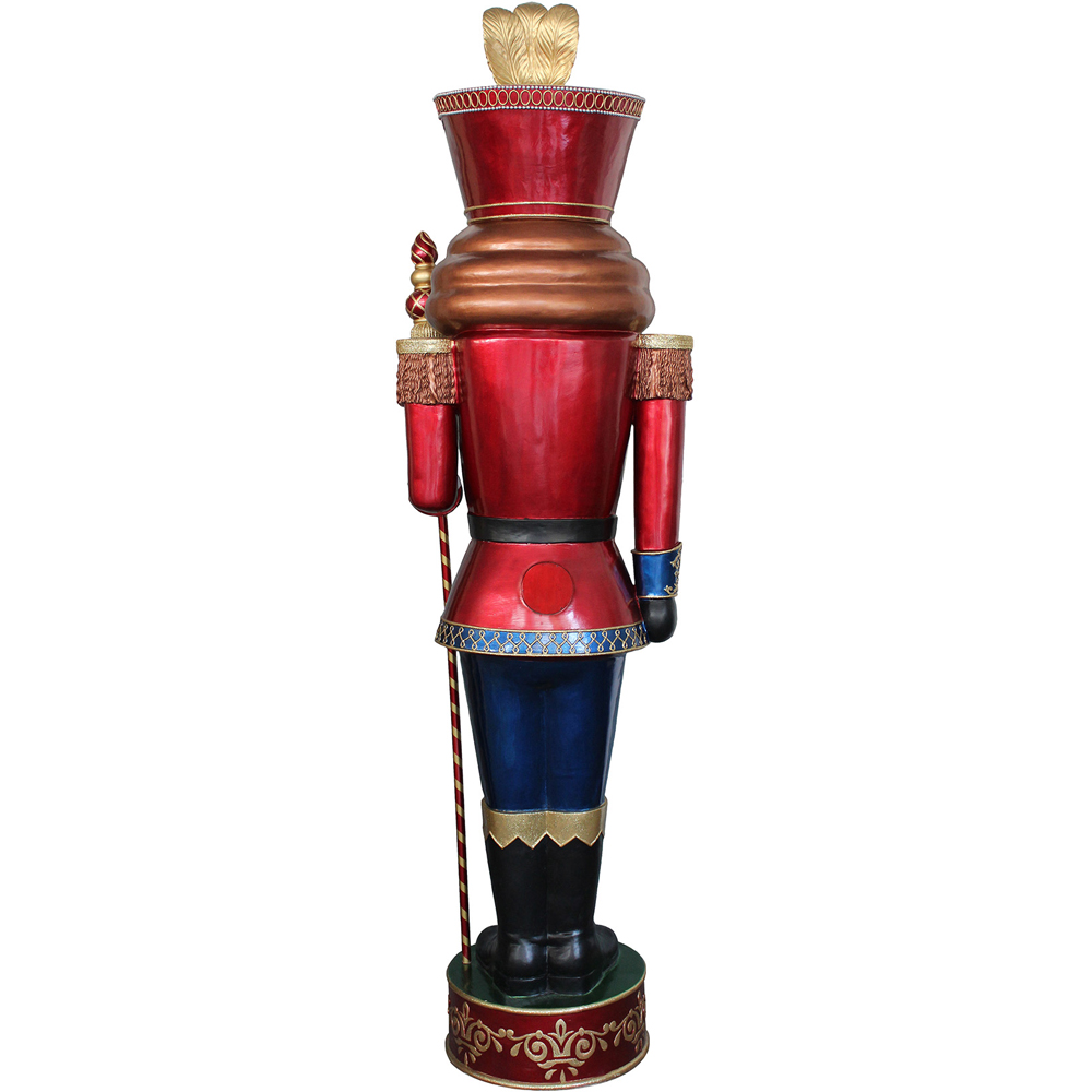 The Christmas Centre Traditional Giant LED Nutcracker 230cm Image 3