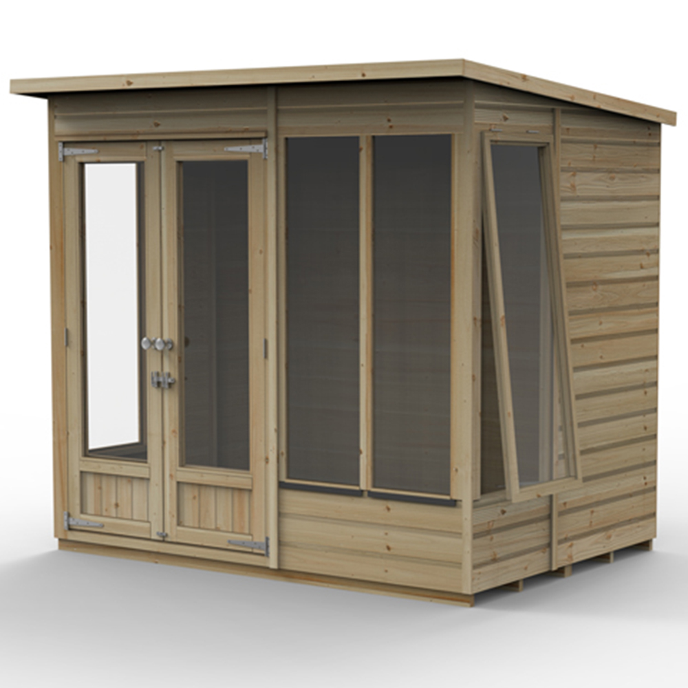Forest Garden Beckwood 7 x 5ft Single Side Opening Pent Summerhouse Image 5