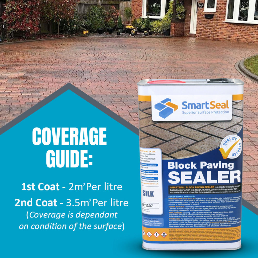 SmartSeal Silk Finish Block Paving Sealer 5L 2 Pack Image 9