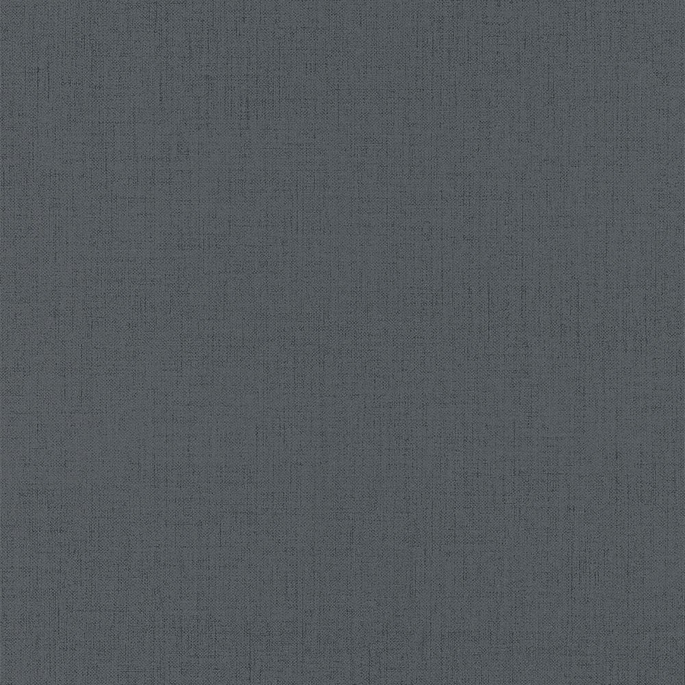 Erismann Elin Woven Modern Plain Black Wallpaper Image 1