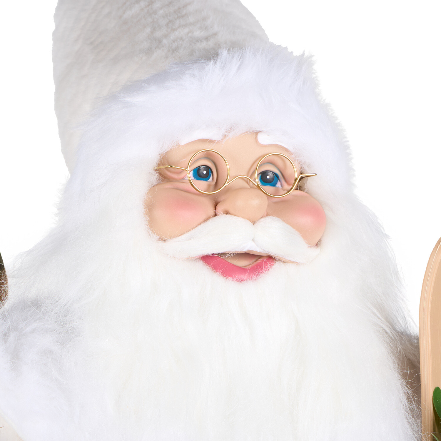 Cosy Cottage Standing Santa Decoration Image 5