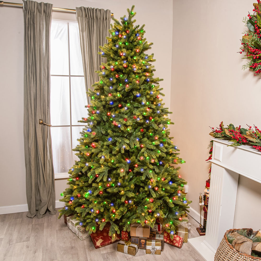 The Christmas Centre Pre-Lit Canterbury Artificial Xmas Tree 7.5ft Image 9