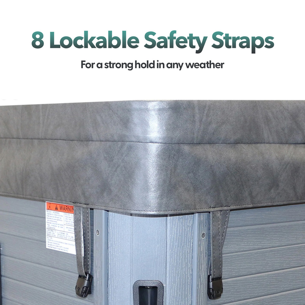 Canadian Spa Company Grey Hot Tub Cover 208 x 208cm Image 5