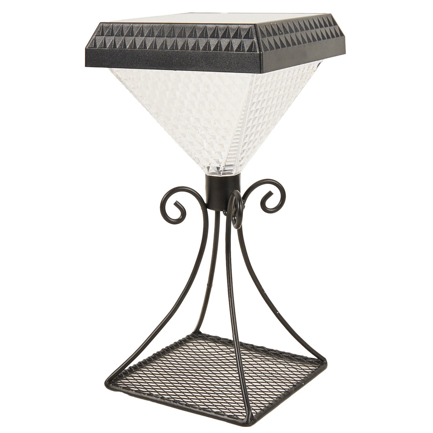 Solar Catalina Table Lantern - Black Image 1