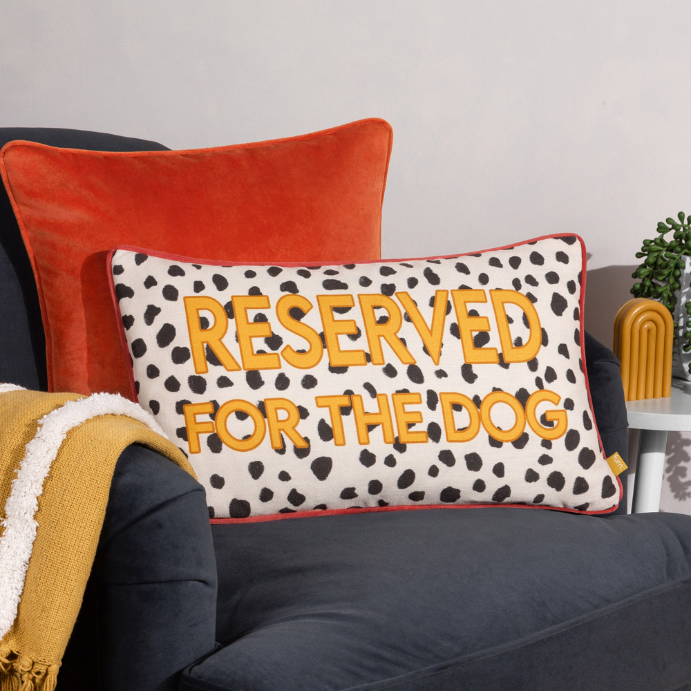 furn. Woofers Multicolour Reserved For The Dog Cushion Image 5