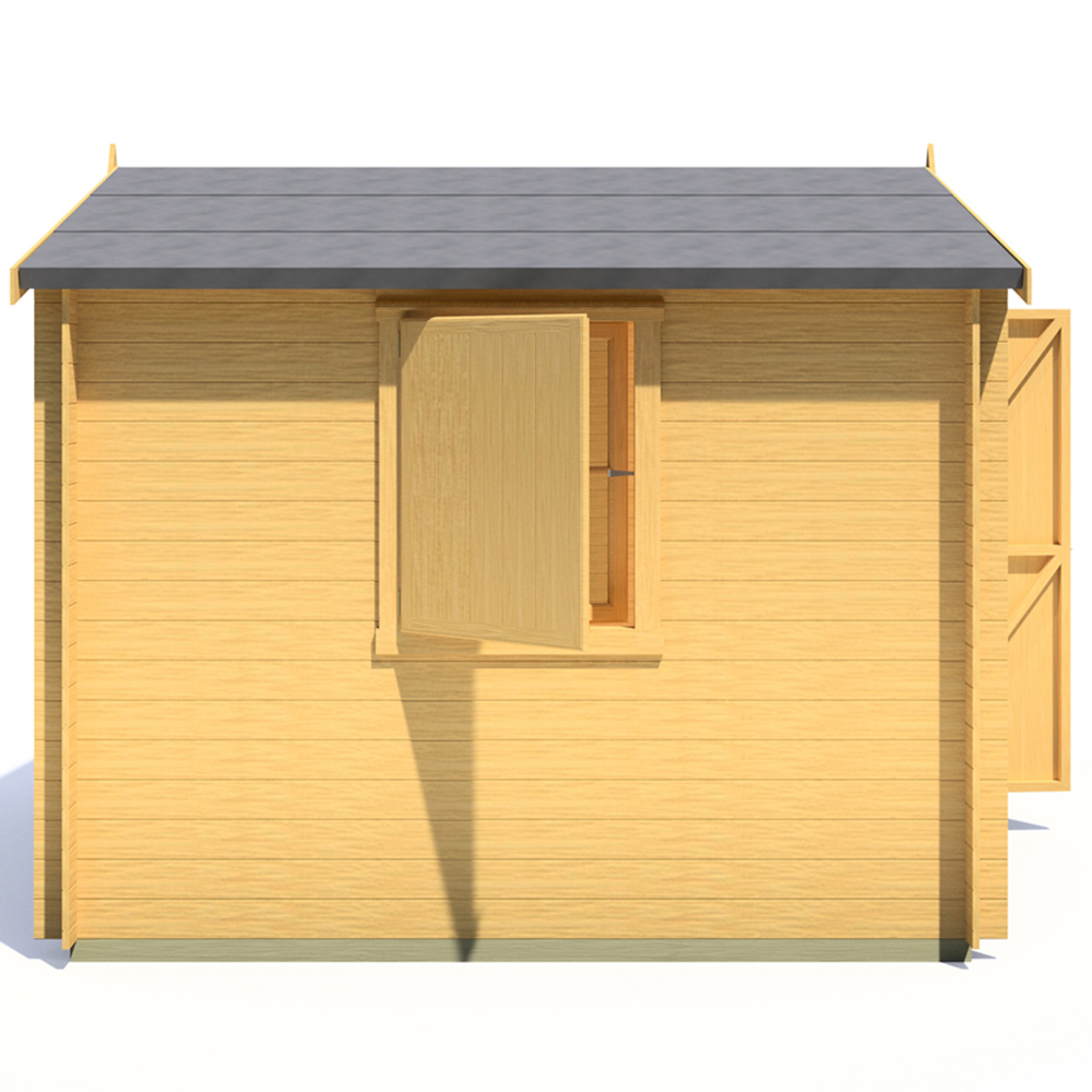 Shire Camelot 9 x 9ft Wooden Log Cabin Image 4