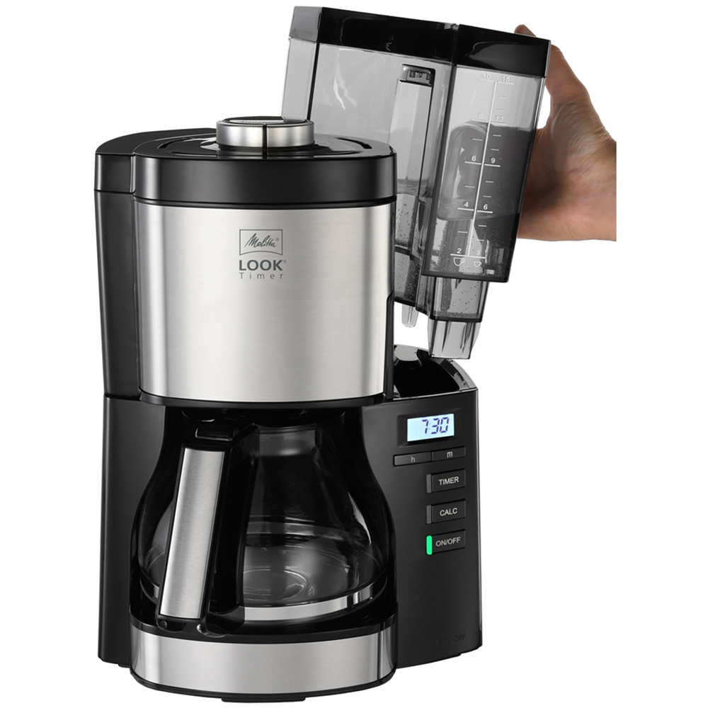 Melitta Look V 1025-08 Black Timer Filter Coffee Machine Image 2