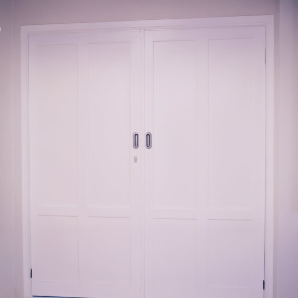 Coburn Hideaway Double Door Bi Parting Pocket Door Kit 1524 x 2743mm Image 4