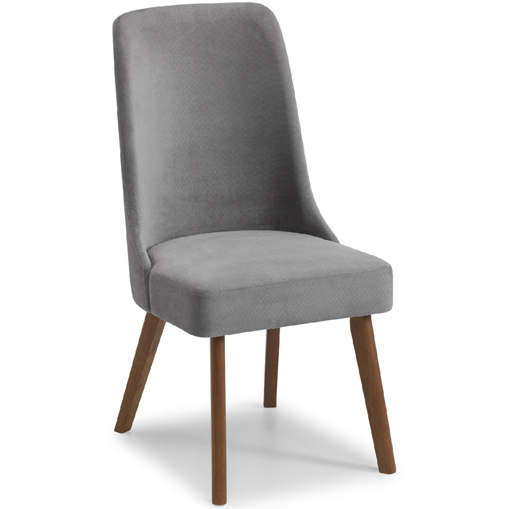 Julian Bowen Huxley 4 Seater Round Dining Table Set Image 4