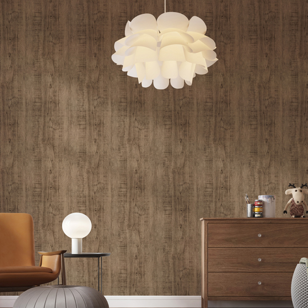 Arthouse Luxe Timber Slate Wallpaper Image 4