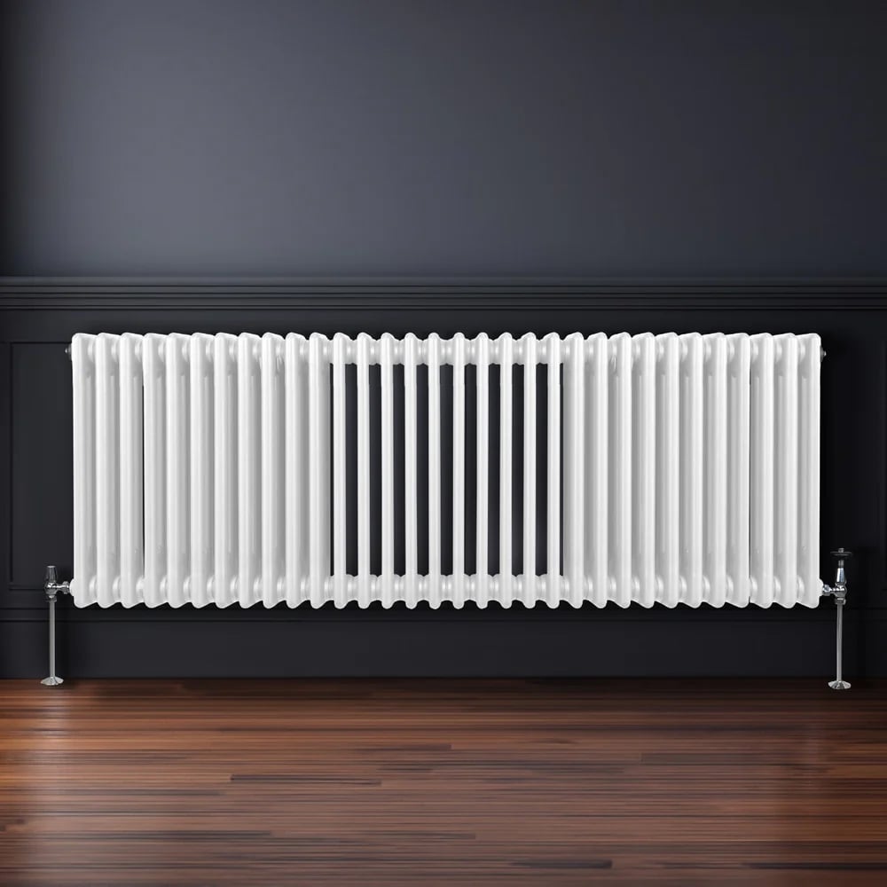 Monster Shop 7699 BTU White Traditional 3 Column Radiator 600 x 1462mm Image 2