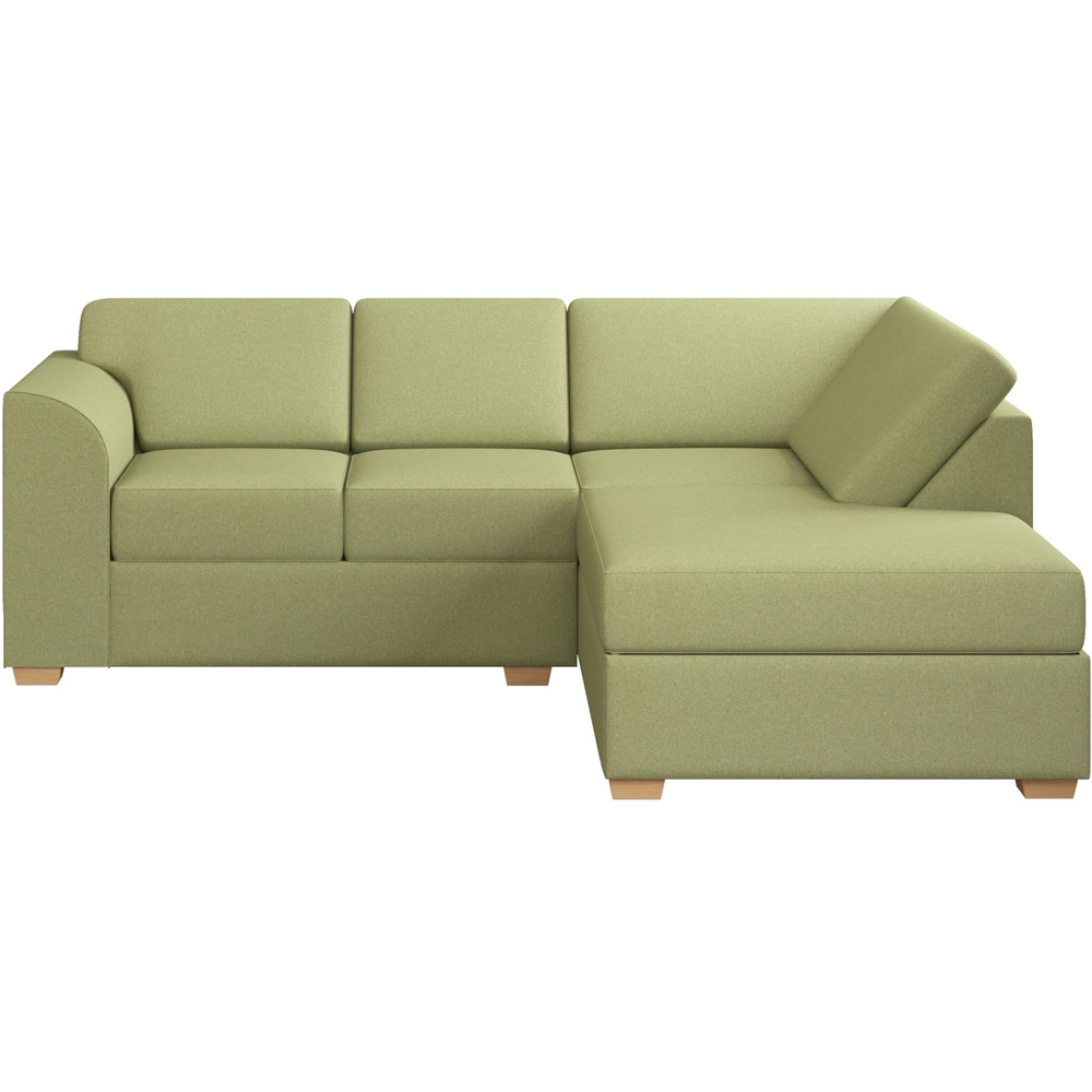 Modo 3 Seater Olive Venice Right Hand Fixed Back L-Shape Corner Sofa Image 3