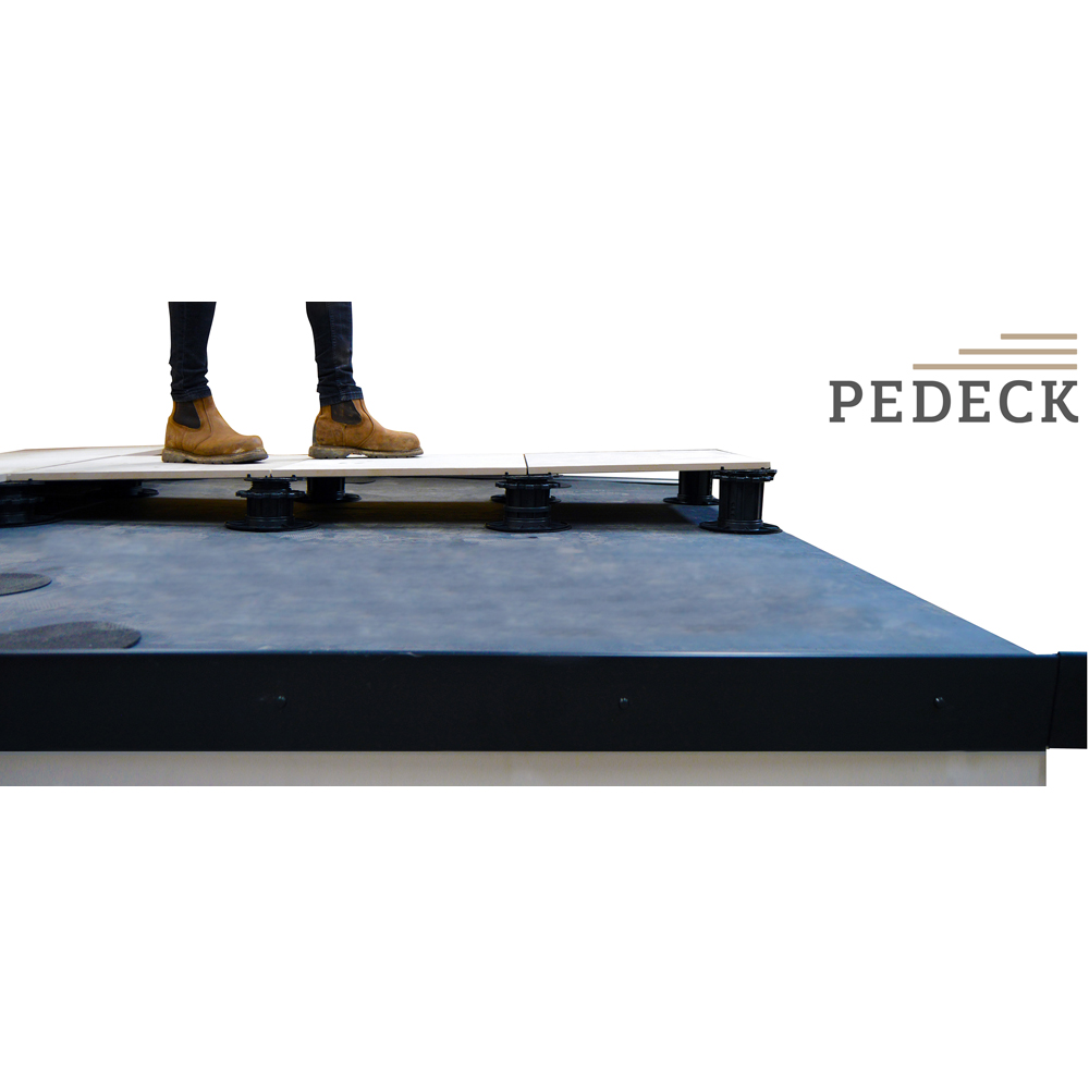 PEDECK PED41-66 Self-Levelling Raised Paving Support Pedestal 41-66mm 30 Pack Image 4