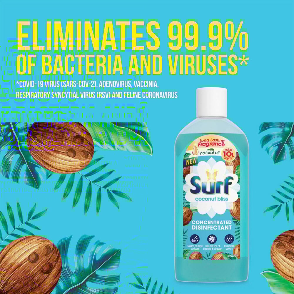 Surf Coconut Bliss Multi Purpose Cleaner 240ml 4 Pack Image 5