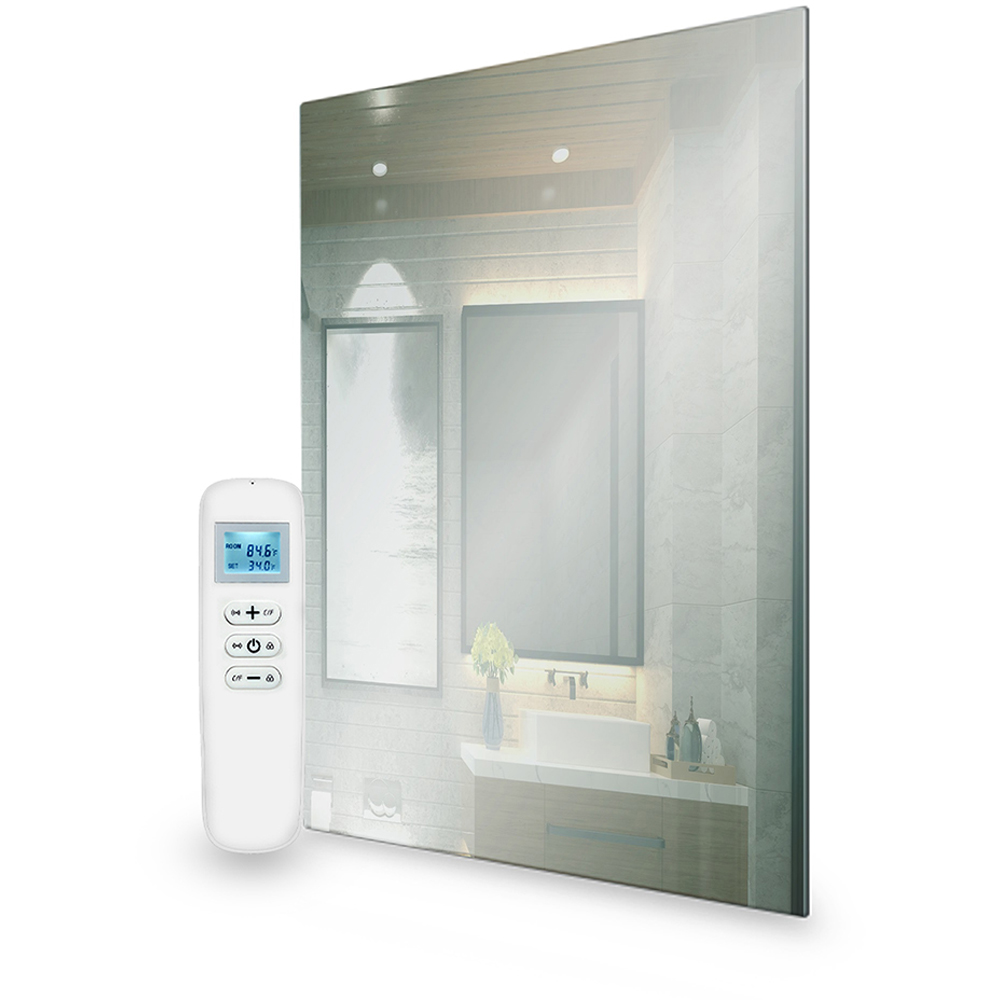 Mirrorstone Mirrored WiFi Infrared Heating Panel 580W Image 5