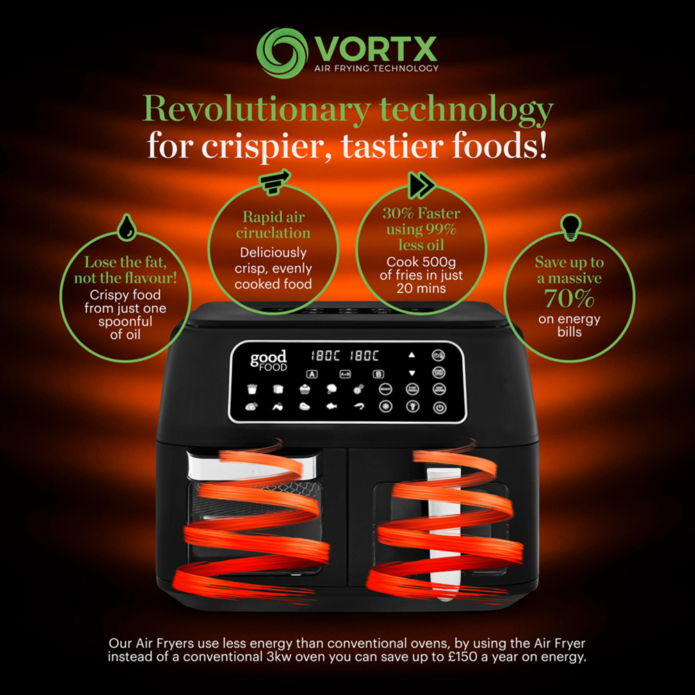 Good Food GF17015 Black 13 in 1 Oven and Basket Air Fryer 10L Image 5