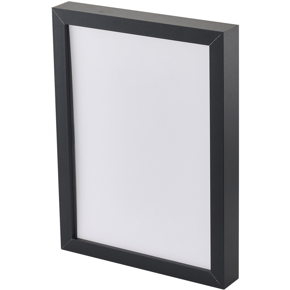 Living and Home Black Wood Magnetic Photo Frame 10.2 x 13.7 inch Image 3