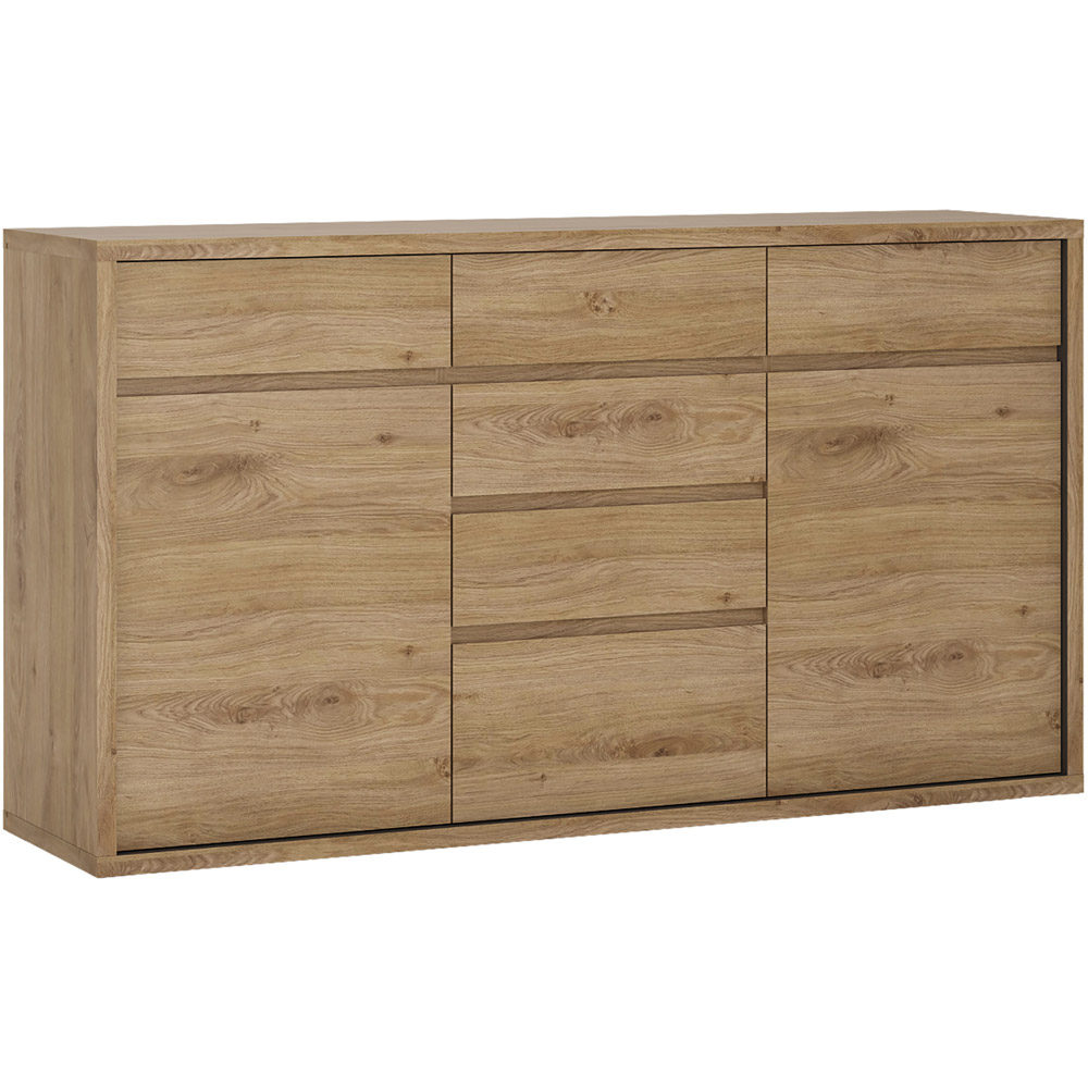 Florence Shetland 2 Door 6 Drawer Cupboard Image 2