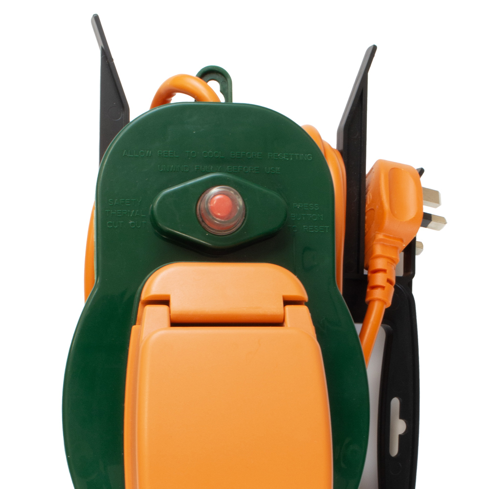 Daewoo 13A 15m 1 Way Extension Lead with H Frame Image 2