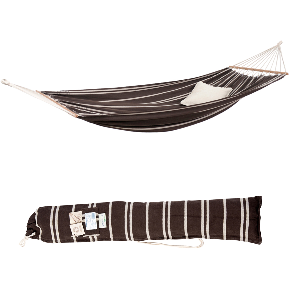 Amazonas Brasilia Mocca Single Premium Spreader Bar Hammock Only Image 2