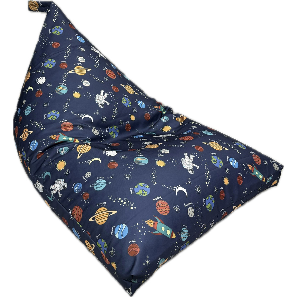 Kaikoo Space Print Triangle Bean Bag Image 2