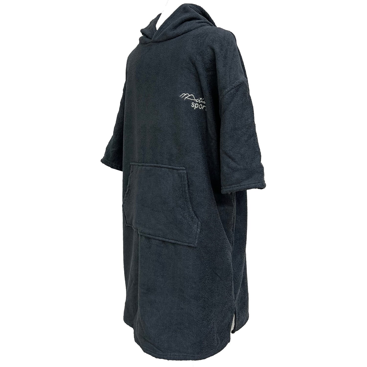 Junior Active Sport Towel Changing Robe - Navy Image 5