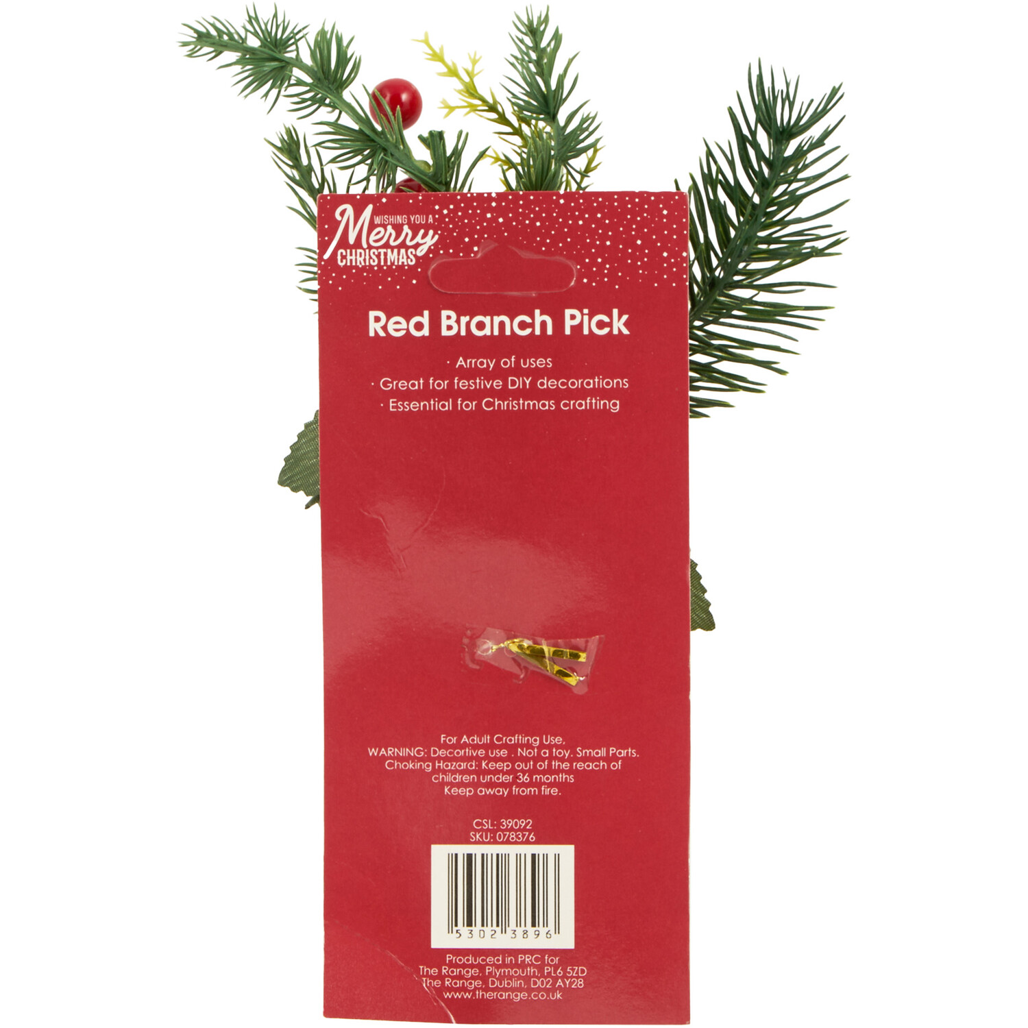 Branch Pick - Red Image 2