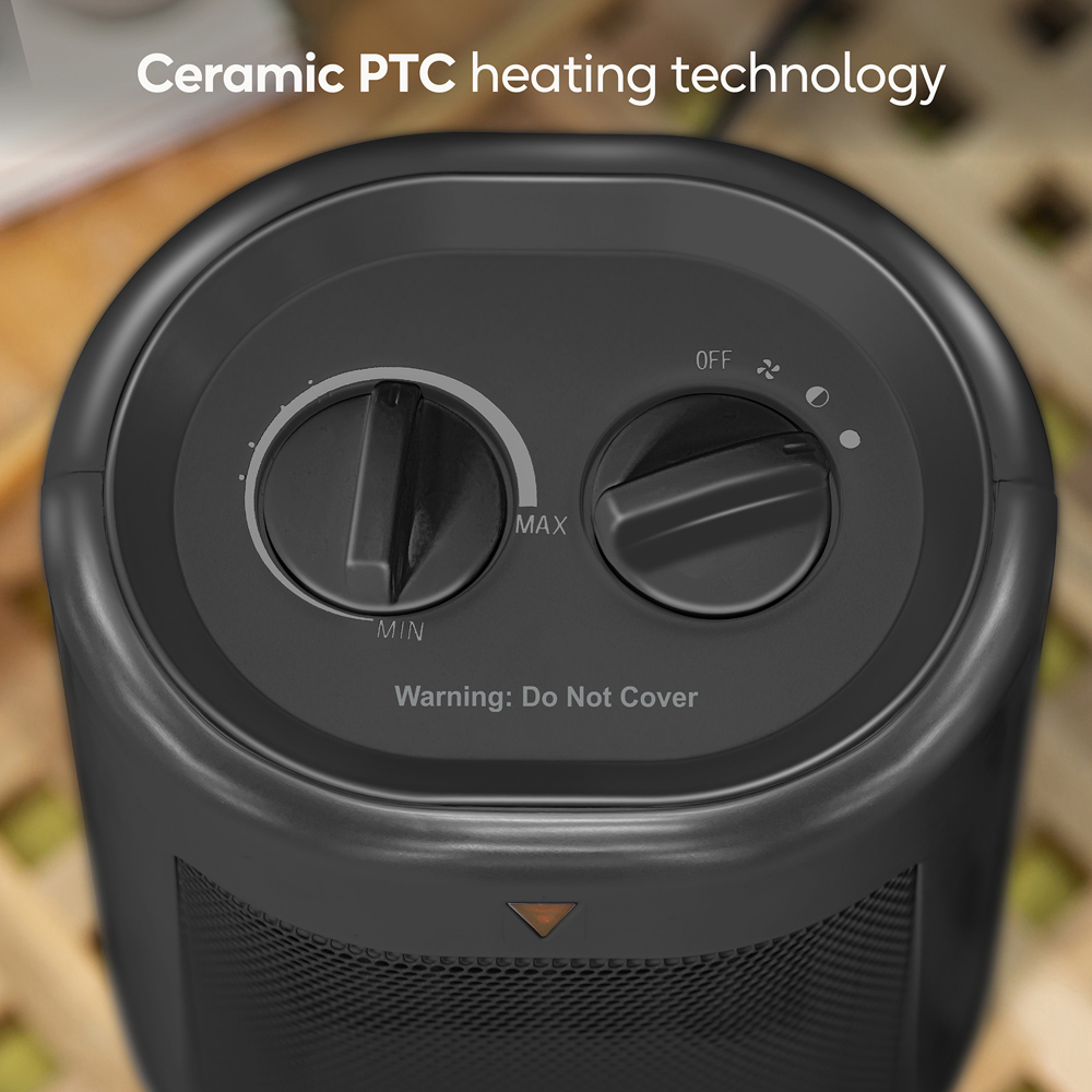 Russell Hobbs RHFH1008B Black Oscillating Ceramic Heater 2000W Image 5