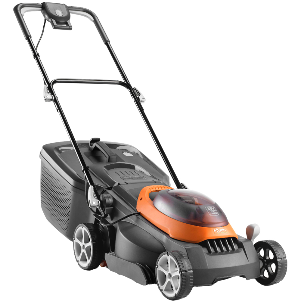 Flymo UltraStore 380R 9705383 01 36W Hand Propelled 38cm Rotary Lawn Mower Homebase