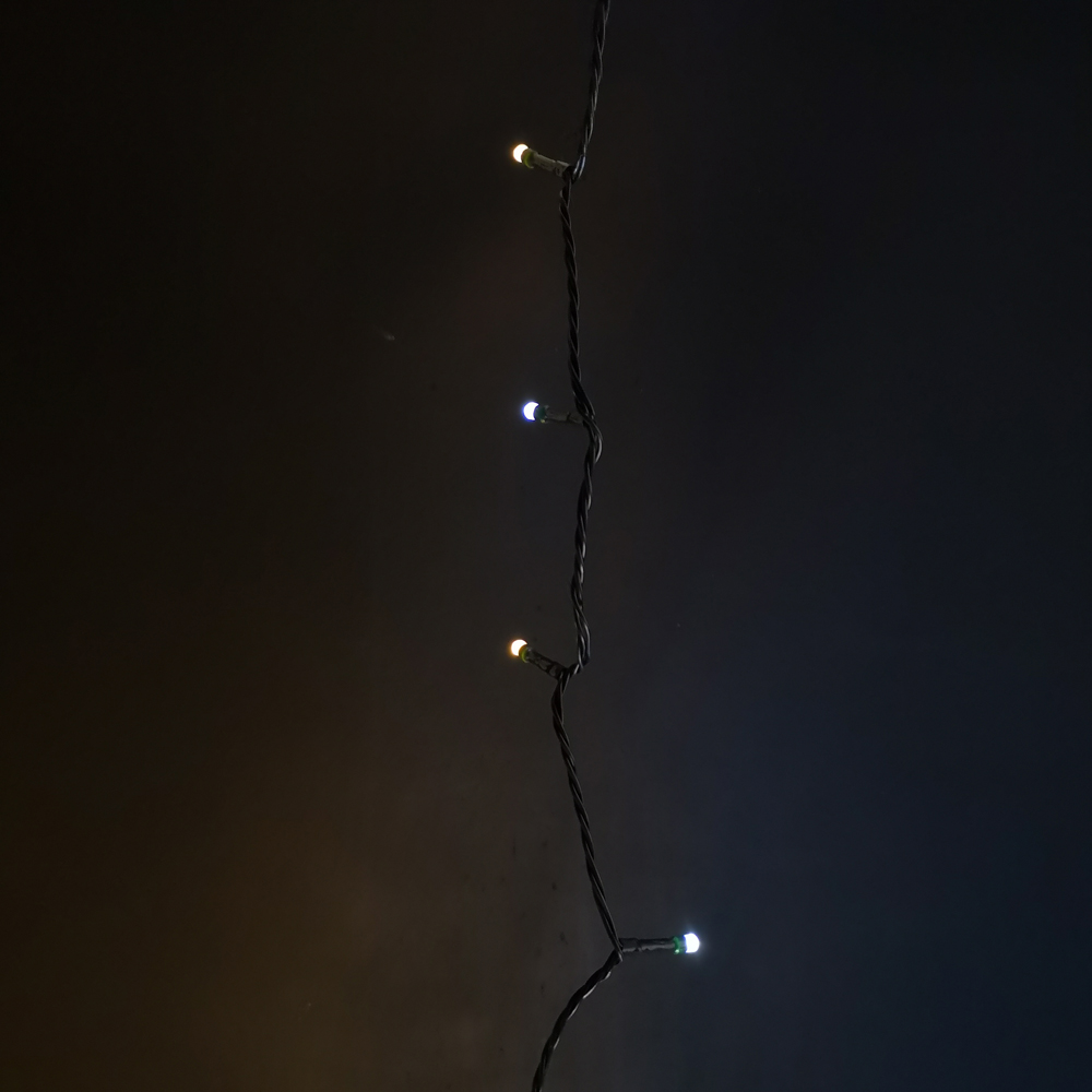 Premier SupaBrights 720 Warm and Cool White LED Multi-Function Green String Light 58m Image 5