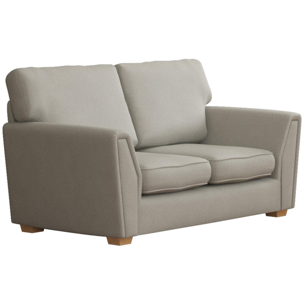 Wendleberry 2 Seater Mink Venice Fixed Back Sofa Image 3