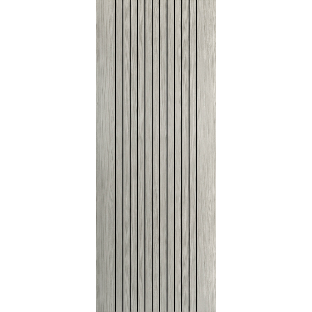 JB Kind Aria Light Grey Laminated Internal Door 1981 x 610mm Image 1
