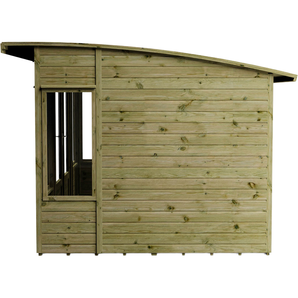 Mercia Helios 10 x 8ft Double Door Premium Shiplap Traditional Summerhouse Image 5
