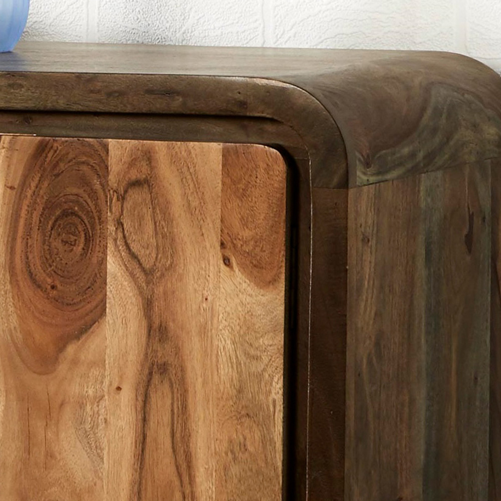 Brooklyn Aleiny 2 Door 4 Drawer Wooden Sideboard Image 4