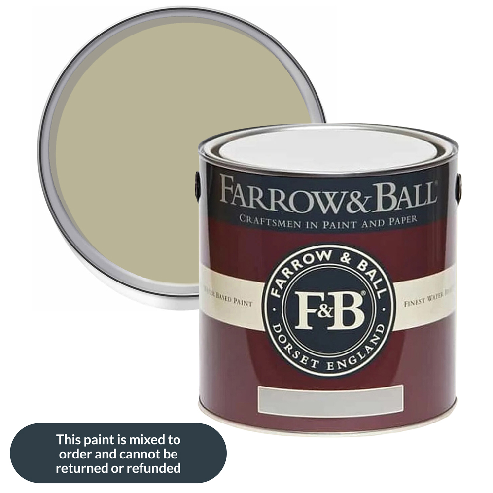 Farrow & Ball Estate Walls and Ceilings Ball Green Matt Emulsion Paint 2.5L Image 1