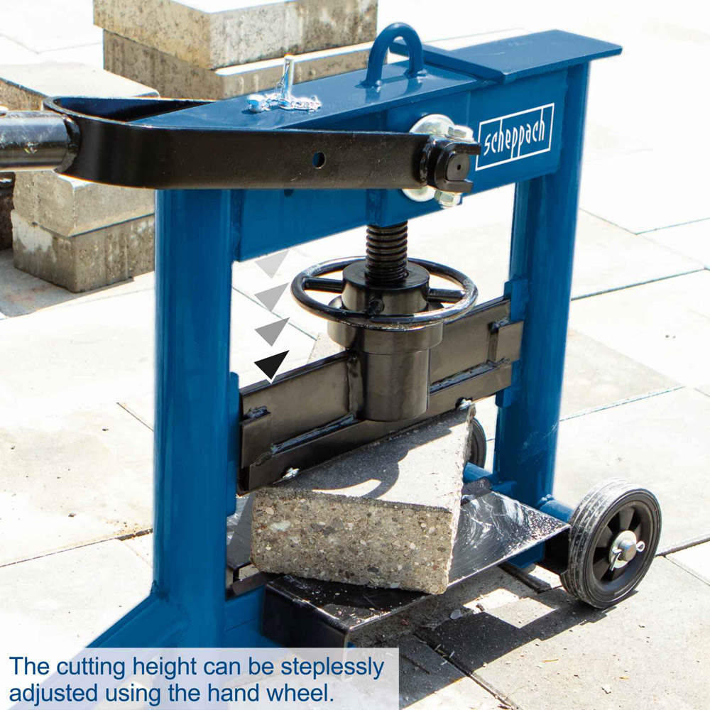 Scheppach HSC130 330mm Stone Splitter with 2 Blades Image 7
