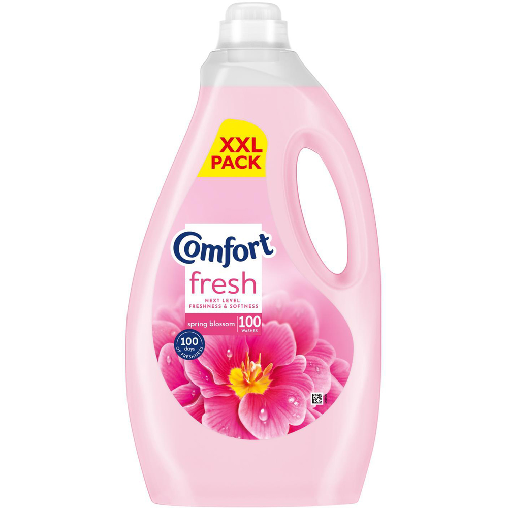 Comfort Fresh Spring Blossom Liquid Fabric Conditioner 100 Washes 3L 4 Pack Image 4