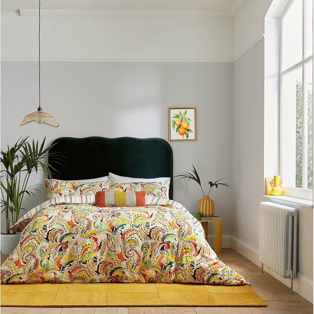 Helena Springfield Penny King Size Mango Duvet Set Image 6