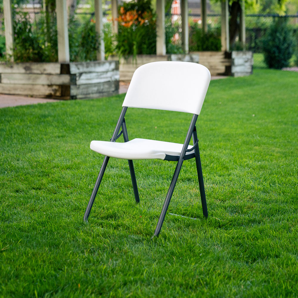 Lifetime Products Set of 4 Foldable Loop Leg Chair Image 7