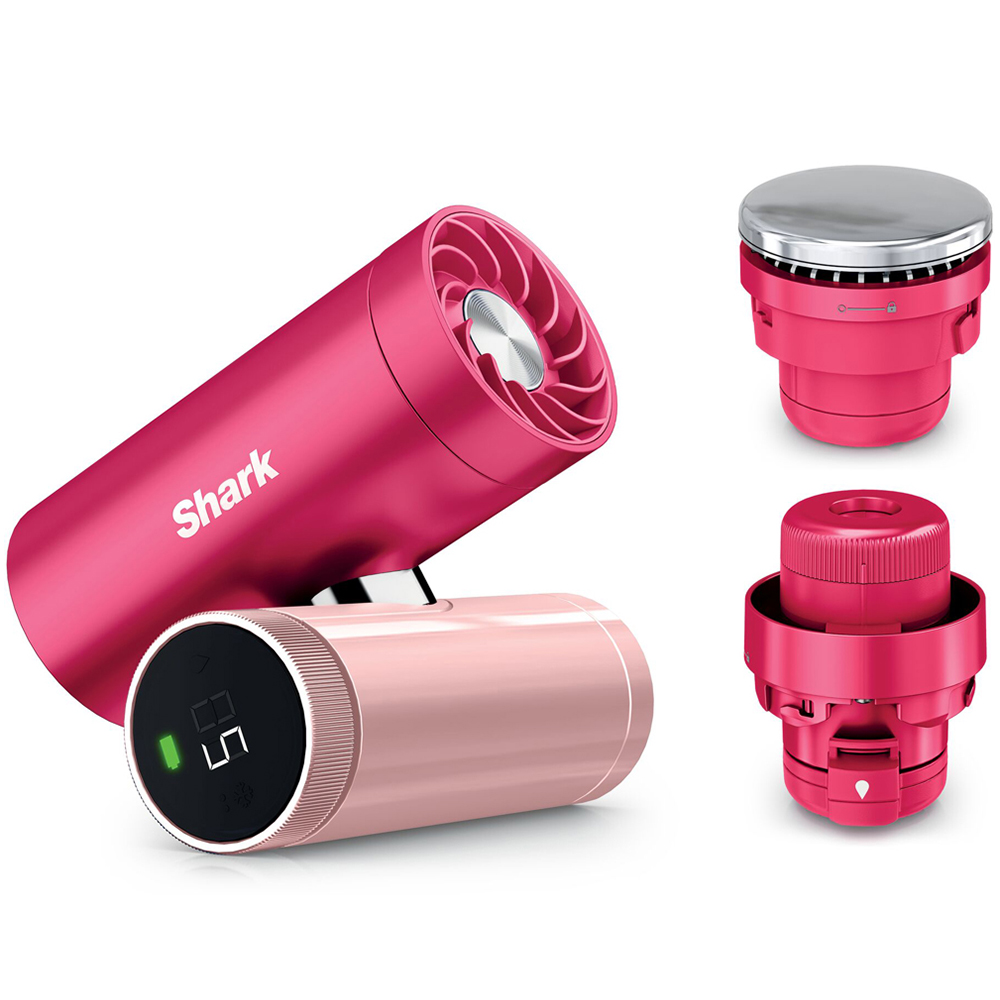 Shark Chill Pill FA022UKPK 3-in-1 Dragon Fruit Portable Fan Mist and InstaChill Personal Cooling System Image 2