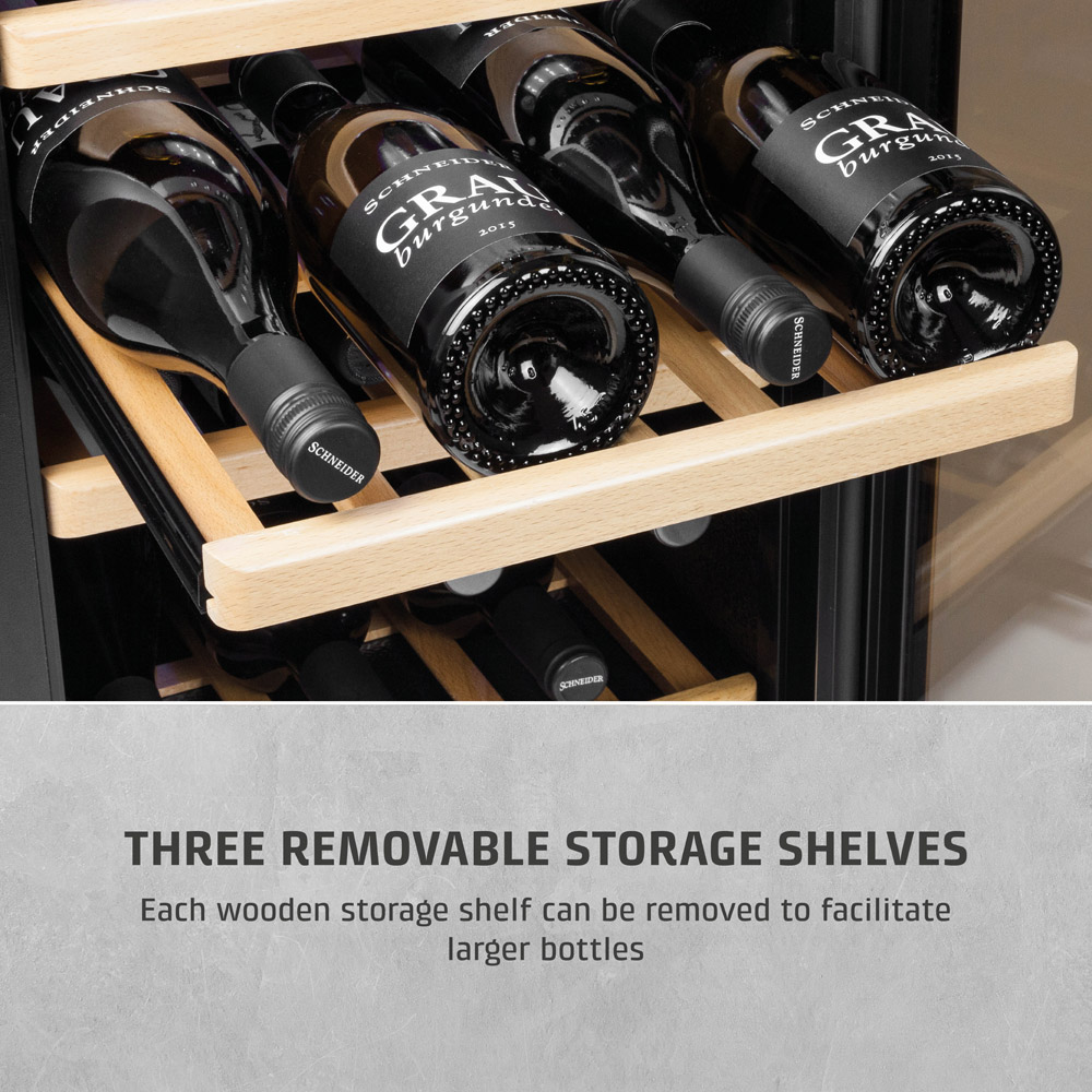 CASO Design WineExclusive 716 Black 12 Bottle Wine Cooler Fridge Image 7