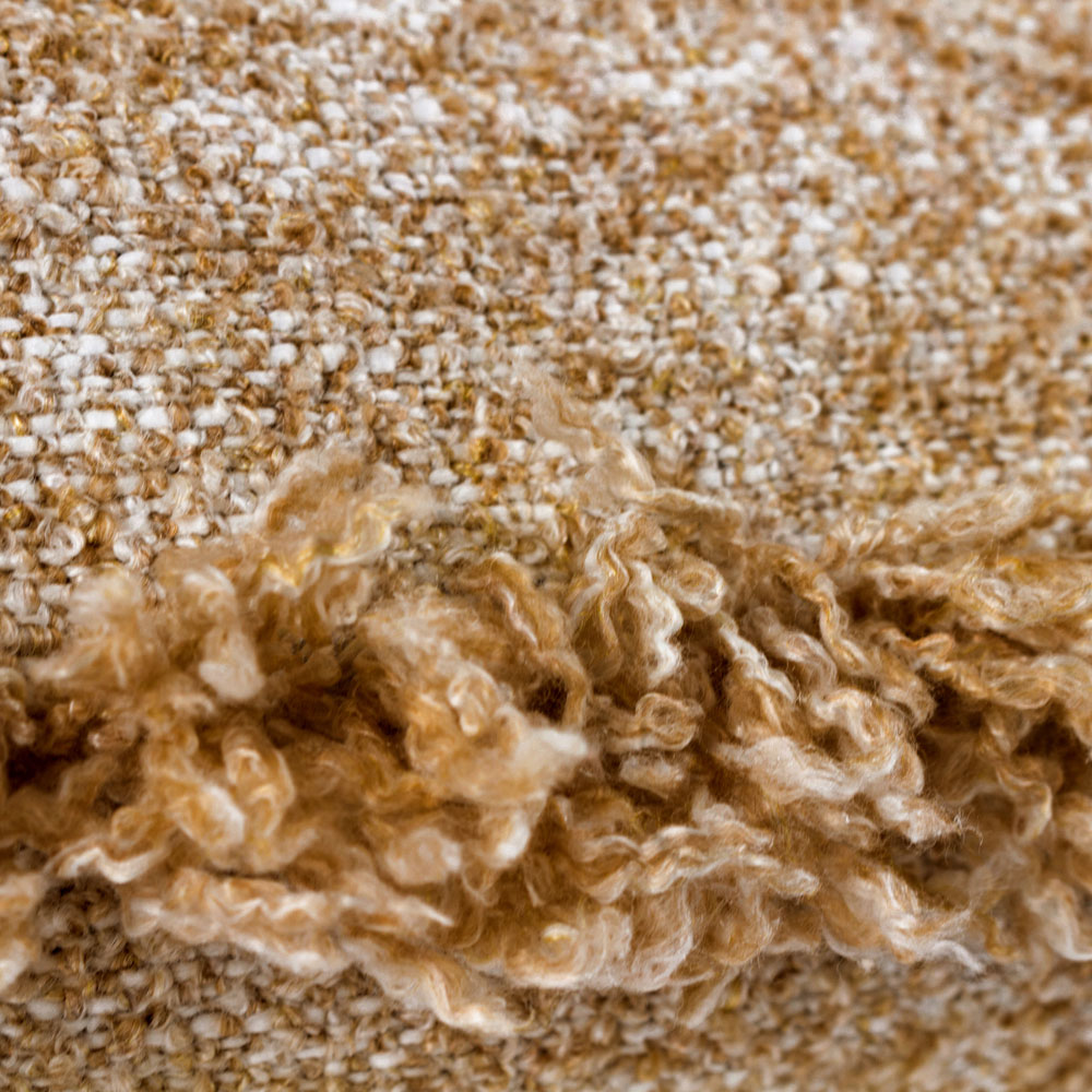 Yard Doze Biscuit Reversible Fringed Cushion Image 3