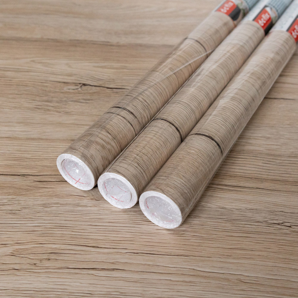 d-c-fix Sanremo Oak Sand Sticky Back Plastic Vinyl Wrap Film 67.5cm x 2m 3 Pack Image 2