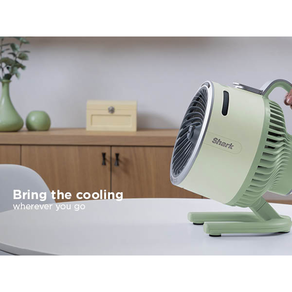 Shark FlexBreeze HydroGo Lime Green Cordless Fan Image 9