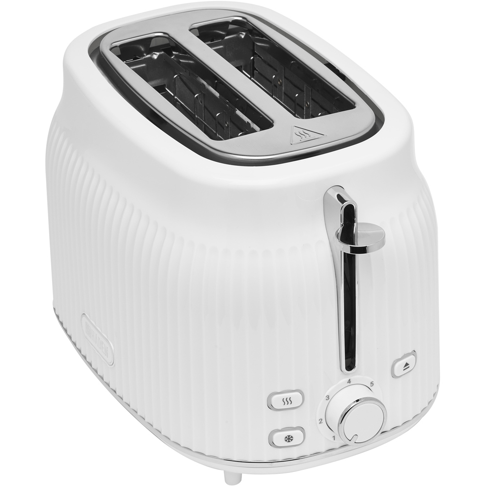 Haden York White 2 Slice Toaster Image 1
